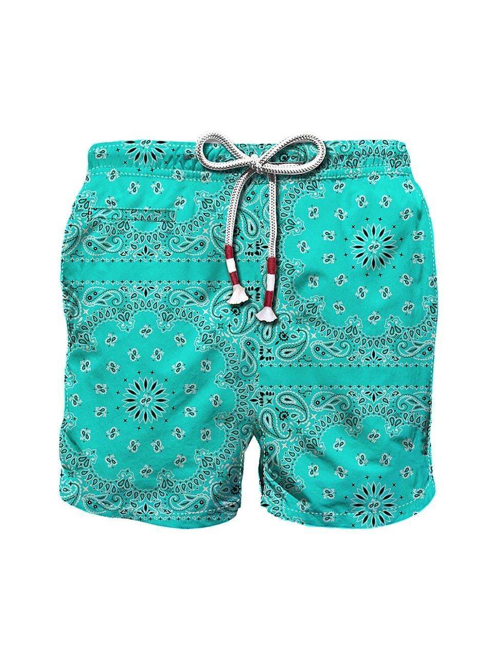 Mens Bandana Swim Shorts Product Image