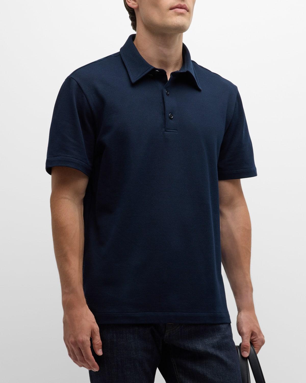 Mens Cotton Jersey Polo Shirt Product Image