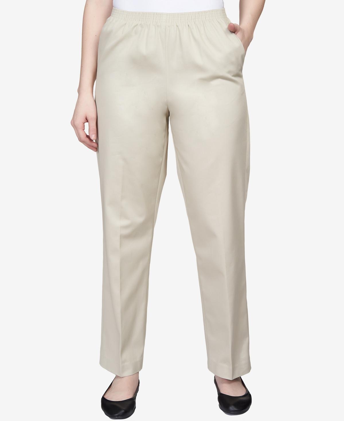 Alfred Dunner Classics Twill Pull-On Pants Product Image