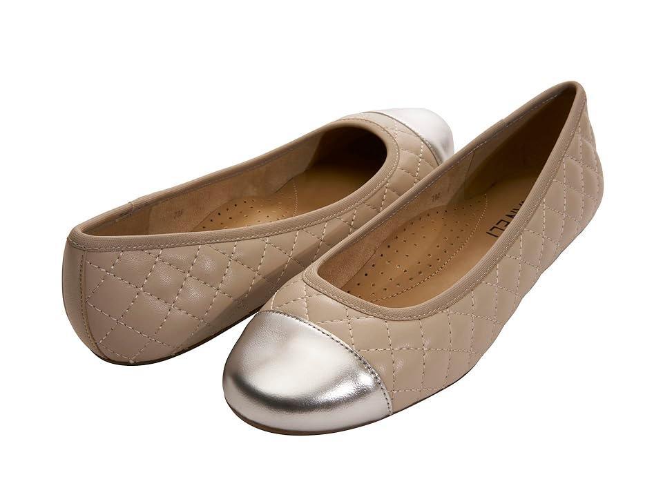 Vaneli Serene (Soft Quilted Nappa/Silver Mercury) Women's Flat Shoes Product Image