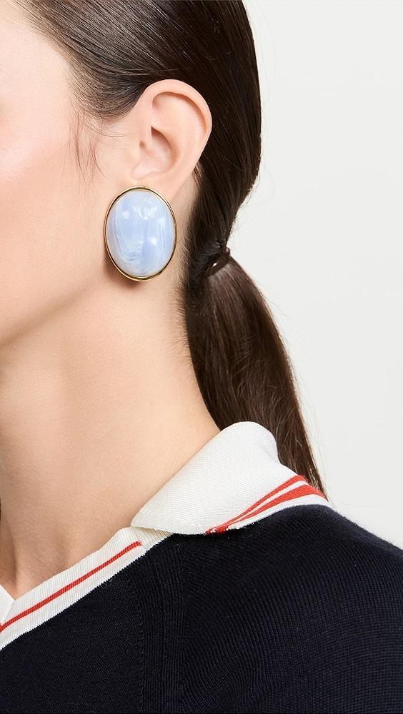 Lele Sadoughi Reflection Button Earrings | Shopbop Product Image