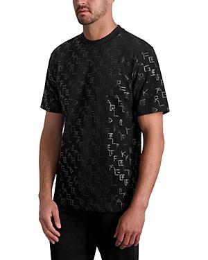 Karl Lagerfeld Paris Cotton Graphic Tee Product Image