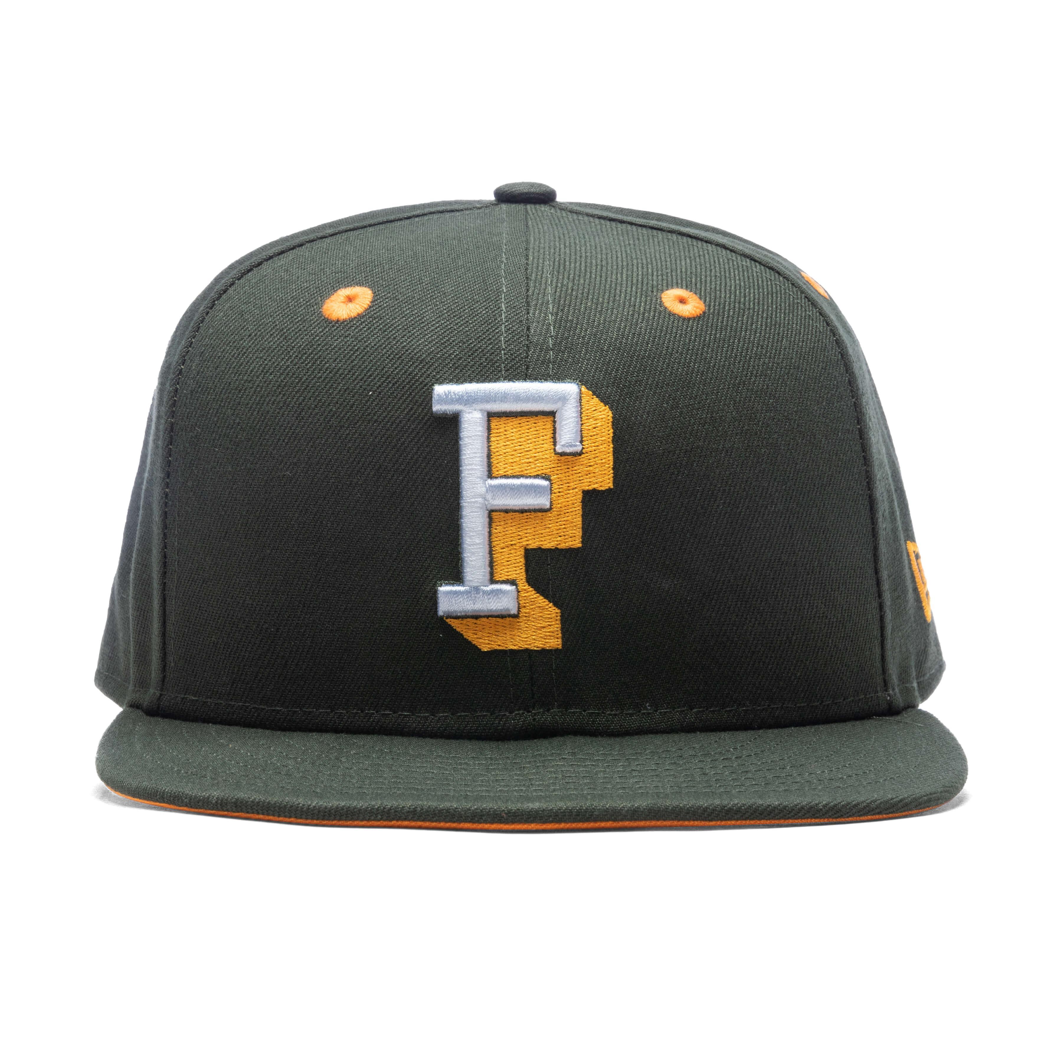 New Era x Feature 59FIFTY Collegiate F - Green/Orange Male Product Image