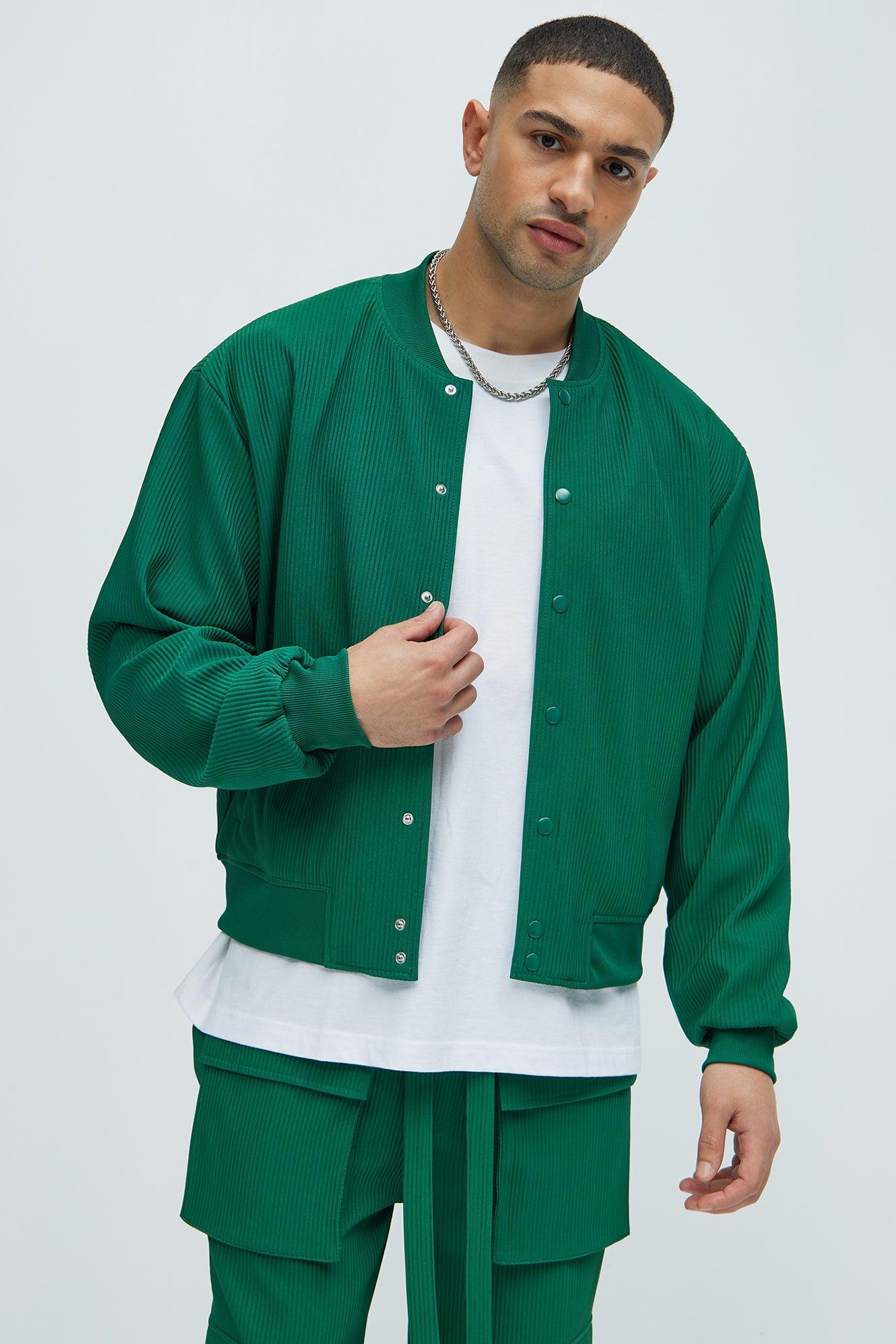 Show Up Bomber Jacket - Green product image