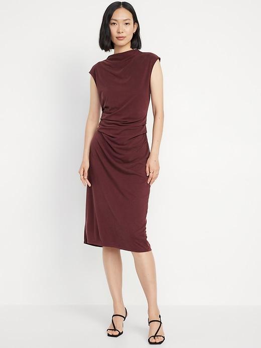 Ribbed Midi Dress Product Image