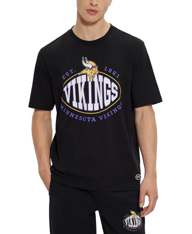 Mens BOSS X NFL Minnesota Vikings Trap T-Shirt Product Image