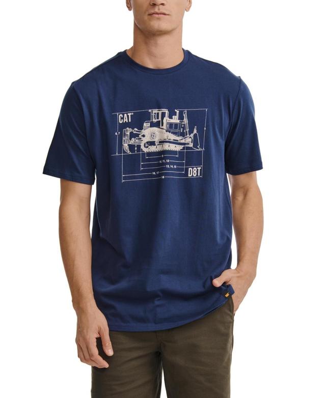 Caterpillar Mens Print Graphic T-shirt Product Image