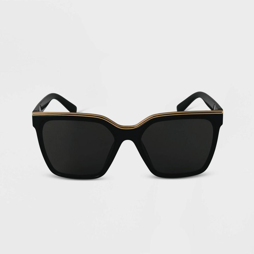Womens Plastic Square Sunglasses - A New Day Product Image