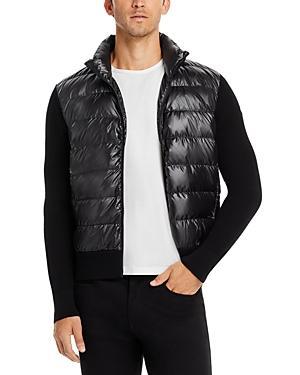 Moncler Mixed Media Zip Cardigan Product Image