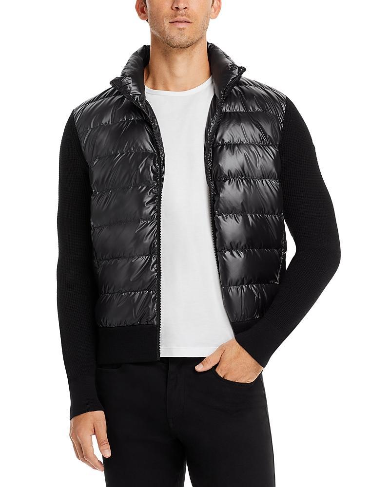 Moncler Mixed Media Zip Cardigan Product Image