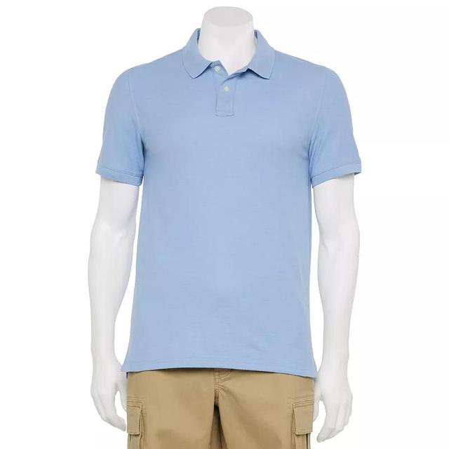 Mens Adaptive Sonoma Goods For Life Easy Dressing Pique Polo Product Image