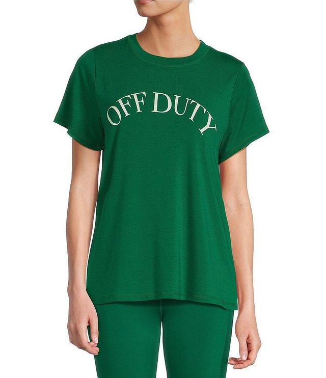 Antonio Melani Active Off Duty Short Sleeve Relaxed Fit Top Product Image