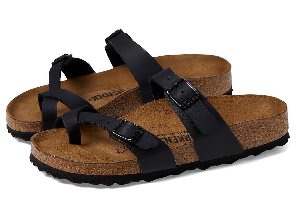 Birkenstock Mayari - Birko-Flor Birkibuc Birko-Flor 1) Women's Sandals Product Image