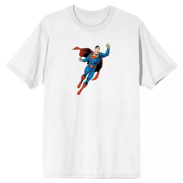 Mens Superman Superhero Power Pose Tee Product Image