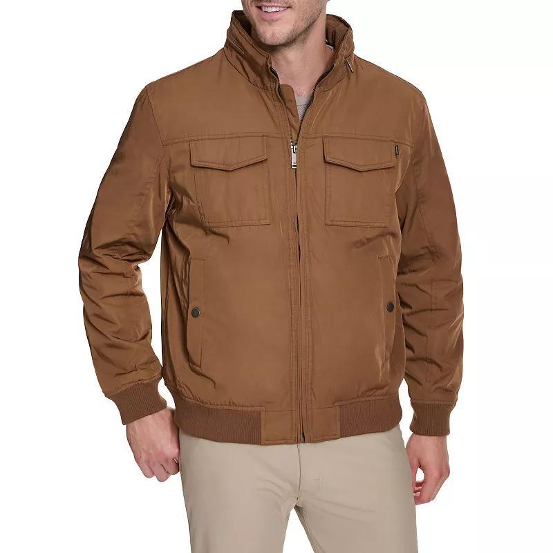 Big & Tall Dockers Polytwill 2 Pocket Bomber Jacket, Mens Product Image