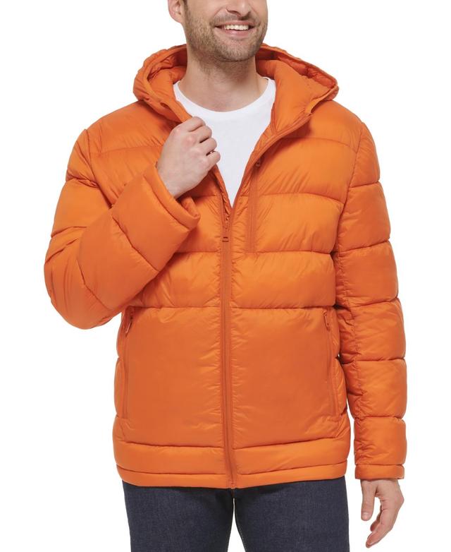 Cole Haan Mens Lightweight Hooded Puffer Jacket Product Image