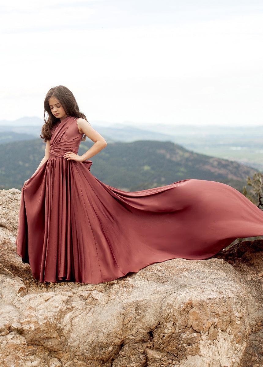 Junie Impact Dress in Cedarwood Product Image