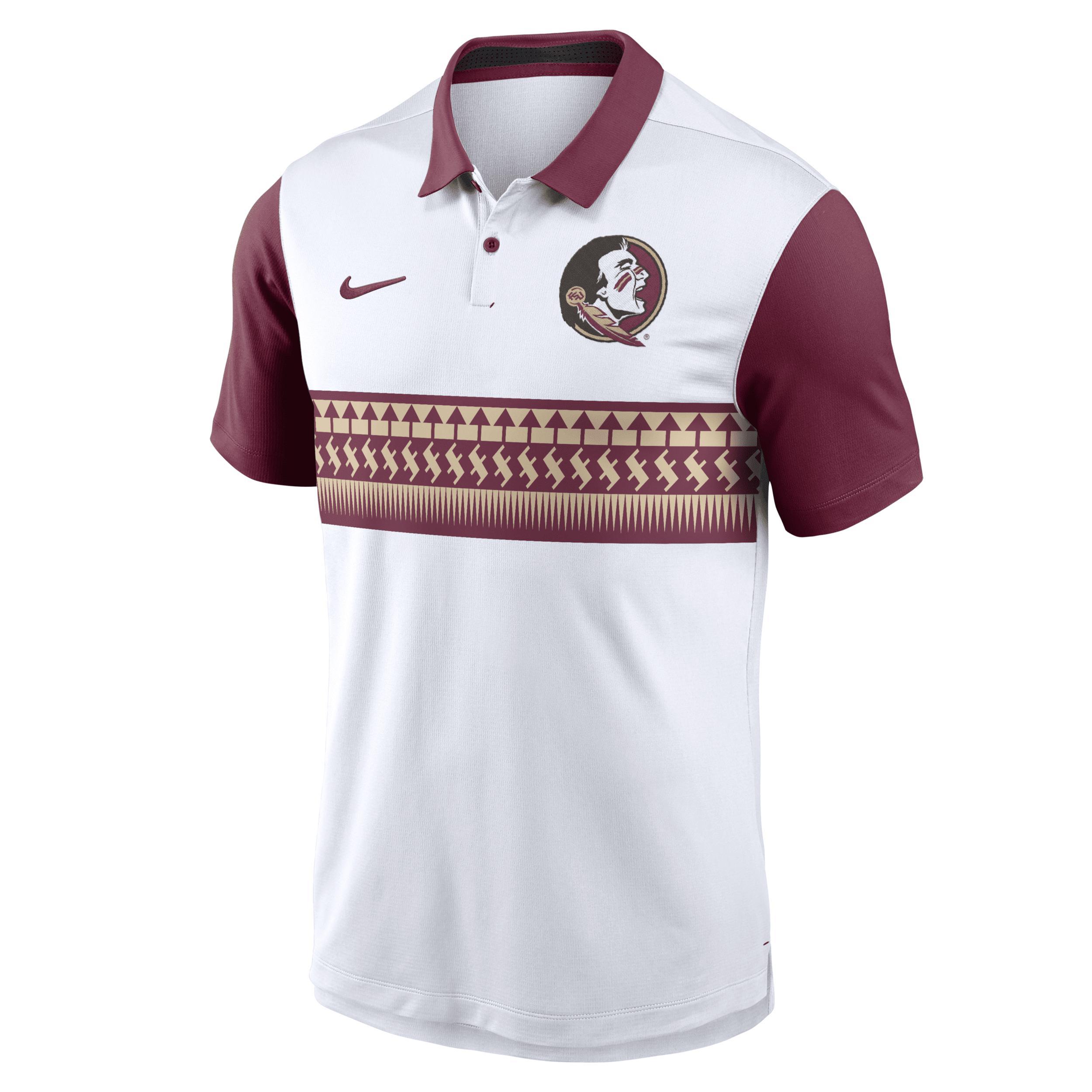 Florida State Seminoles Primetime Campus Vapor Nike Men's Dri-FIT College Polo Product Image