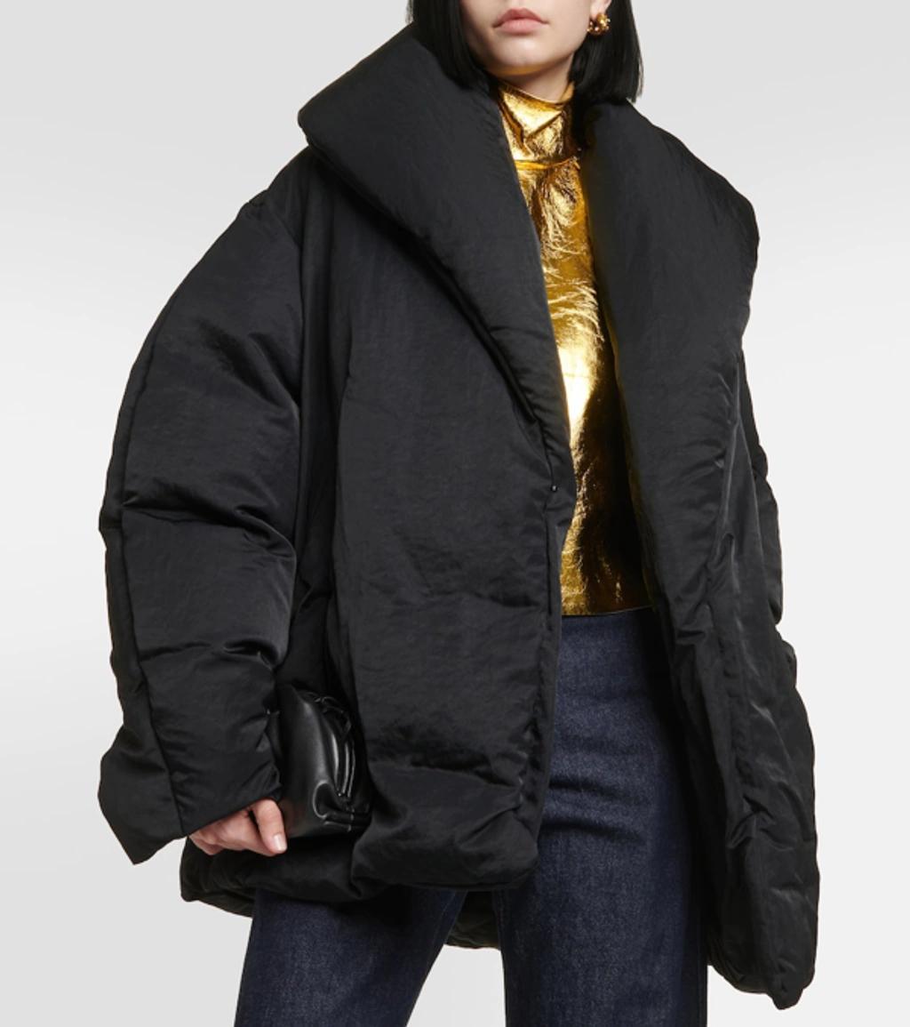 DRIES VAN NOTEN Voltaire Oversized Down Jacket In Black Product Image