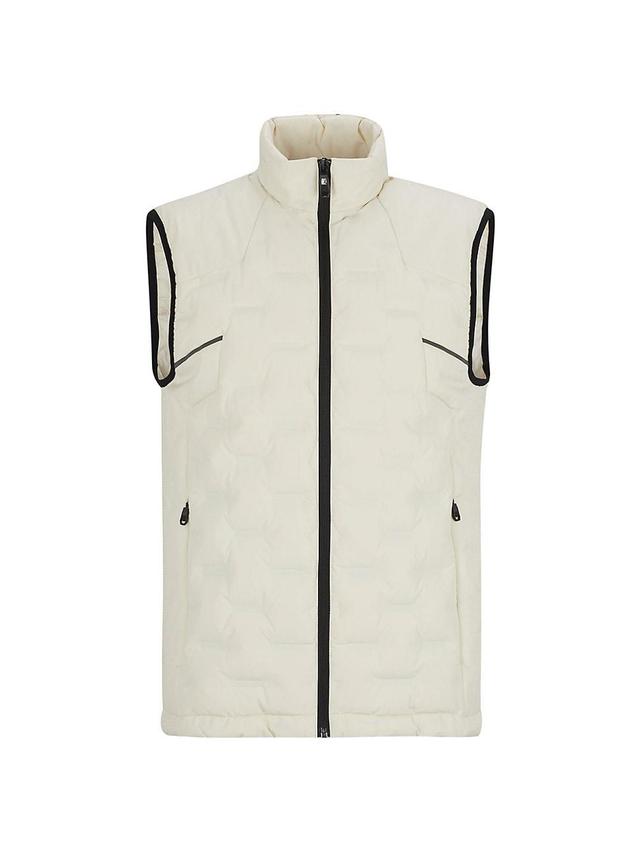 Mens Water-Repellent Gilet with Quilting Jacket Product Image