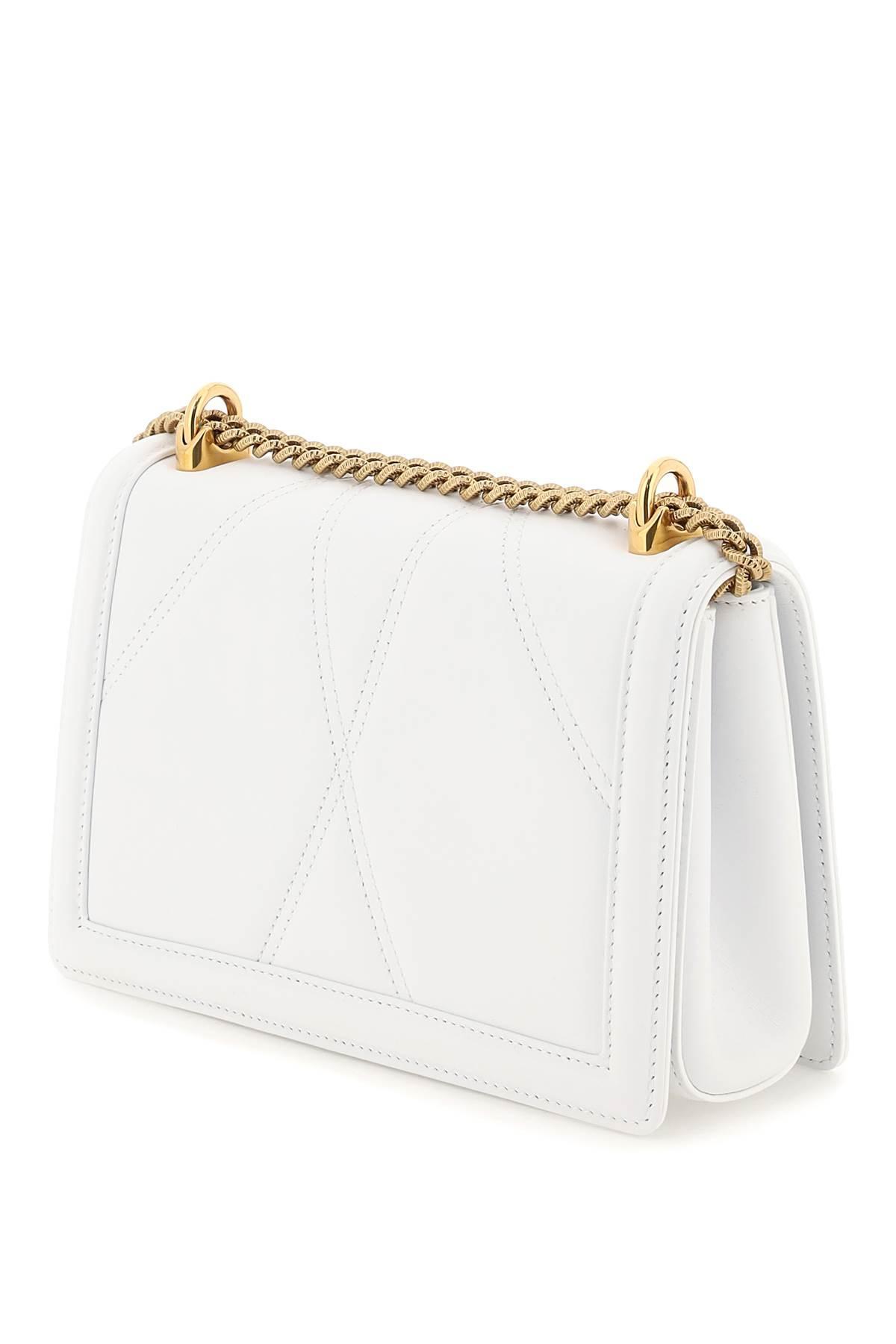 DOLCE & GABBANA Medium Devotion Bag In Quilted Nappa Leather Product Image