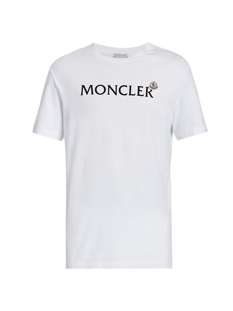 Moncler Logo Embroidered T-Shirt Product Image