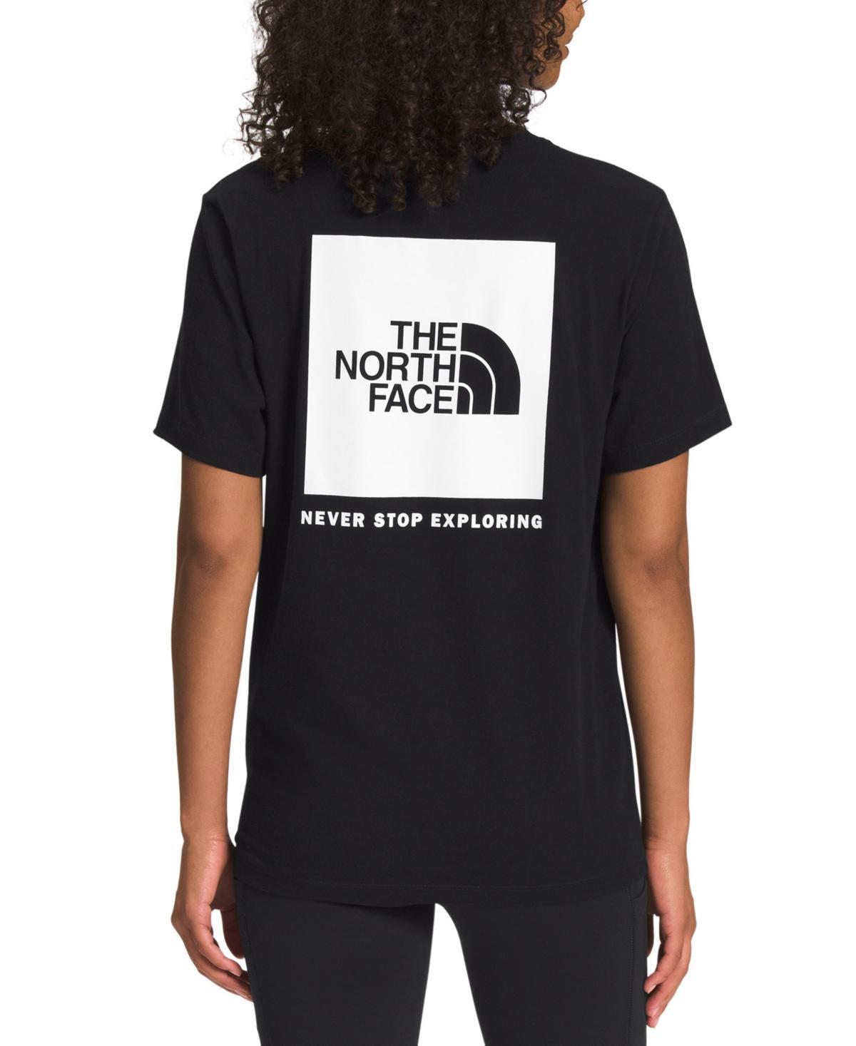 The North Face Womens Nse Box Logo T-Shirt - Tnf Black Product Image