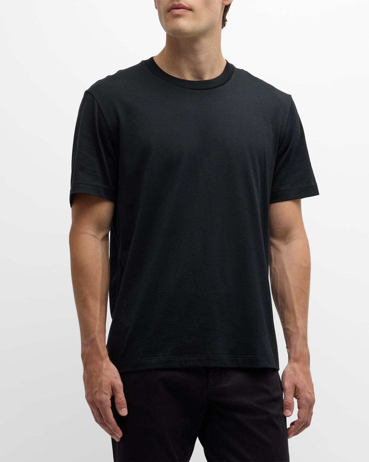 Mens Cotton Crewneck T-Shirt Product Image