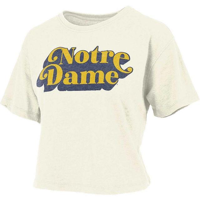 Womens Pressbox Notre Dame Fighting Irish Vintage Easy T-Shirt Product Image