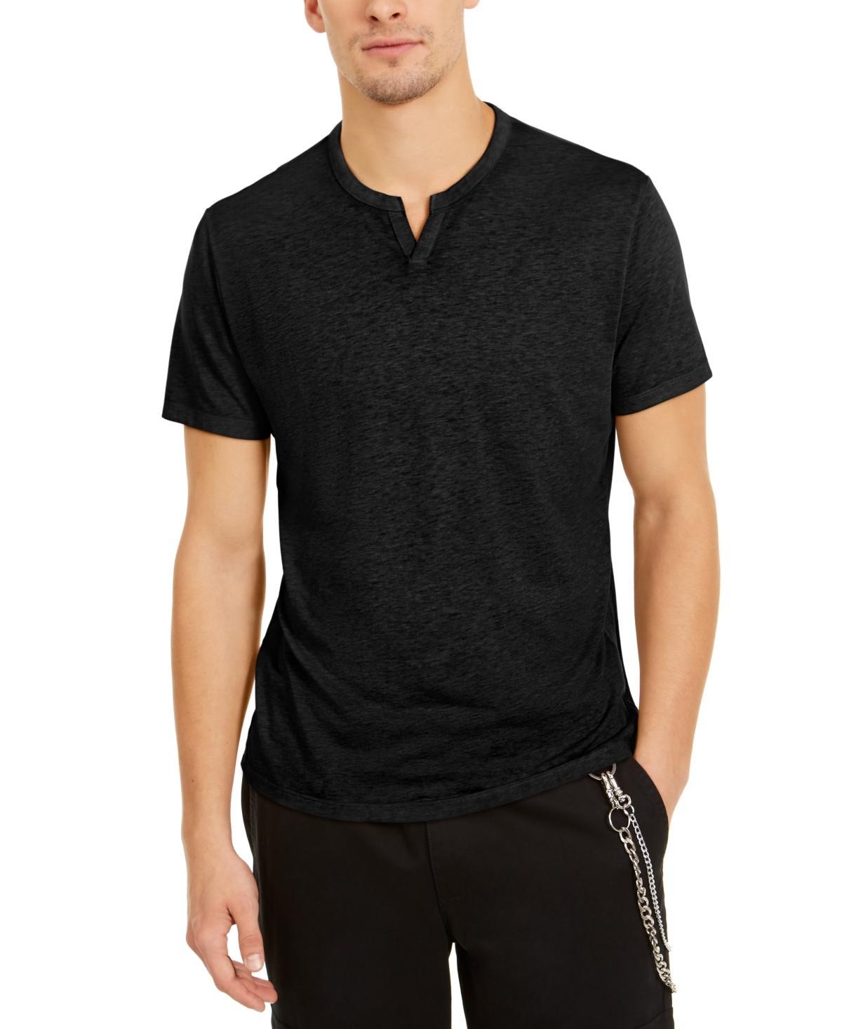 I.n.c. International Concepts Mens Split-Neck T-Shirt, Created for Macys Product Image