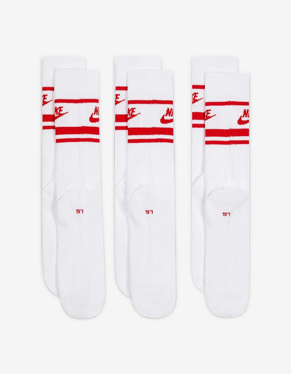 NIKE Sportswear Dri-FIT Everyday Essential 3 Pack Mens Crew Socks Product Image