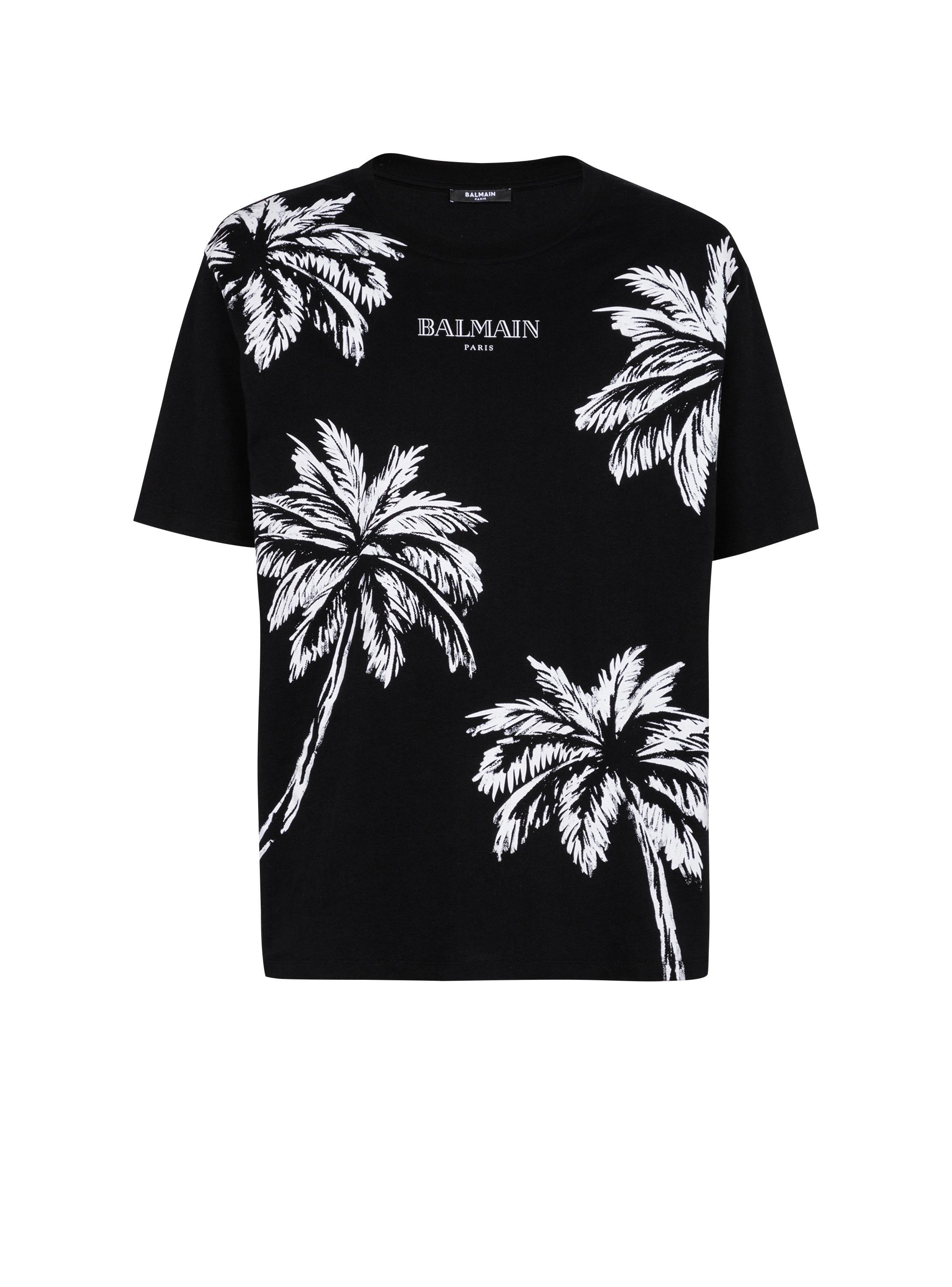 Vintage Balmain T-shirt with palm tree print Product Image