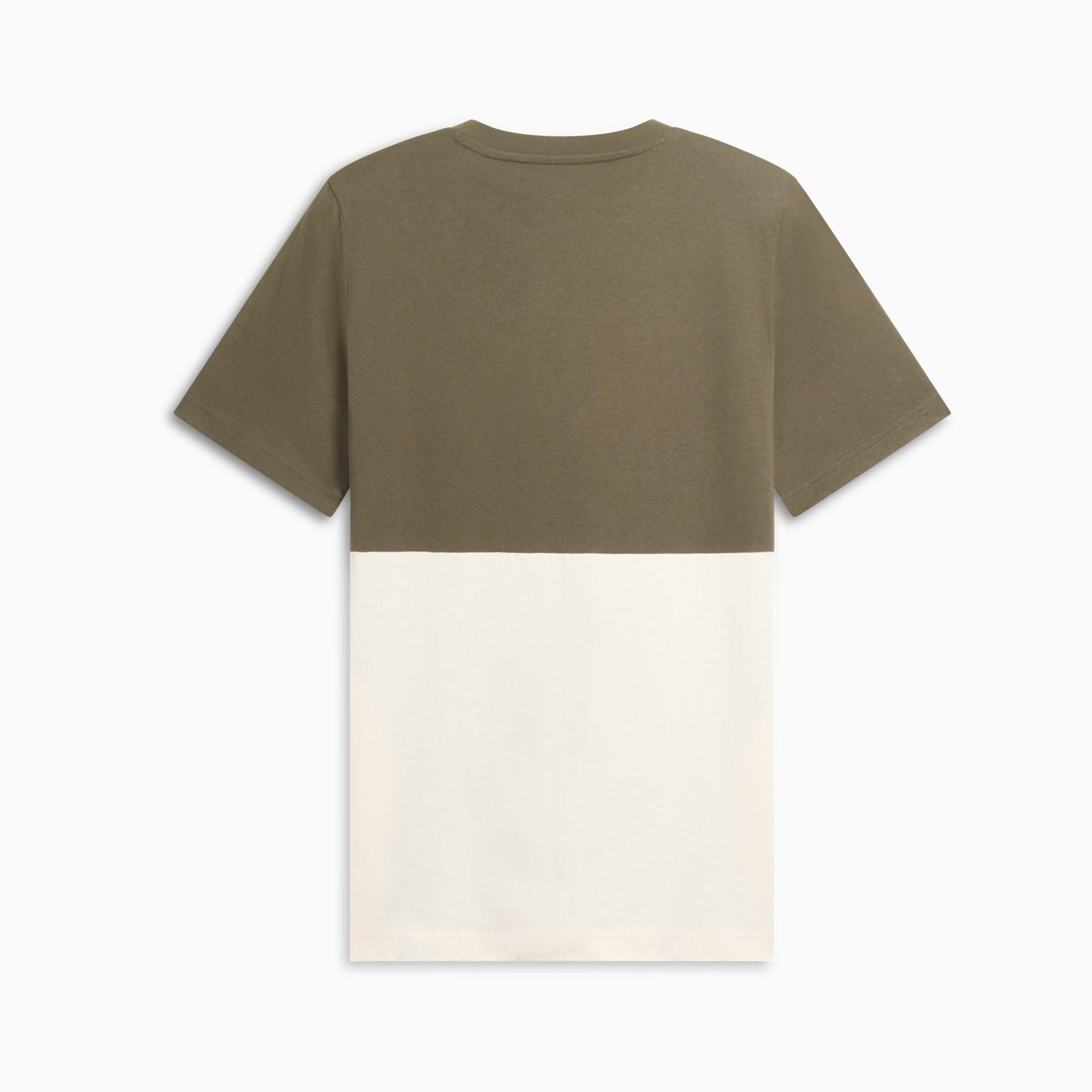 PUMA Power Men's Colorblock Tee Product Image