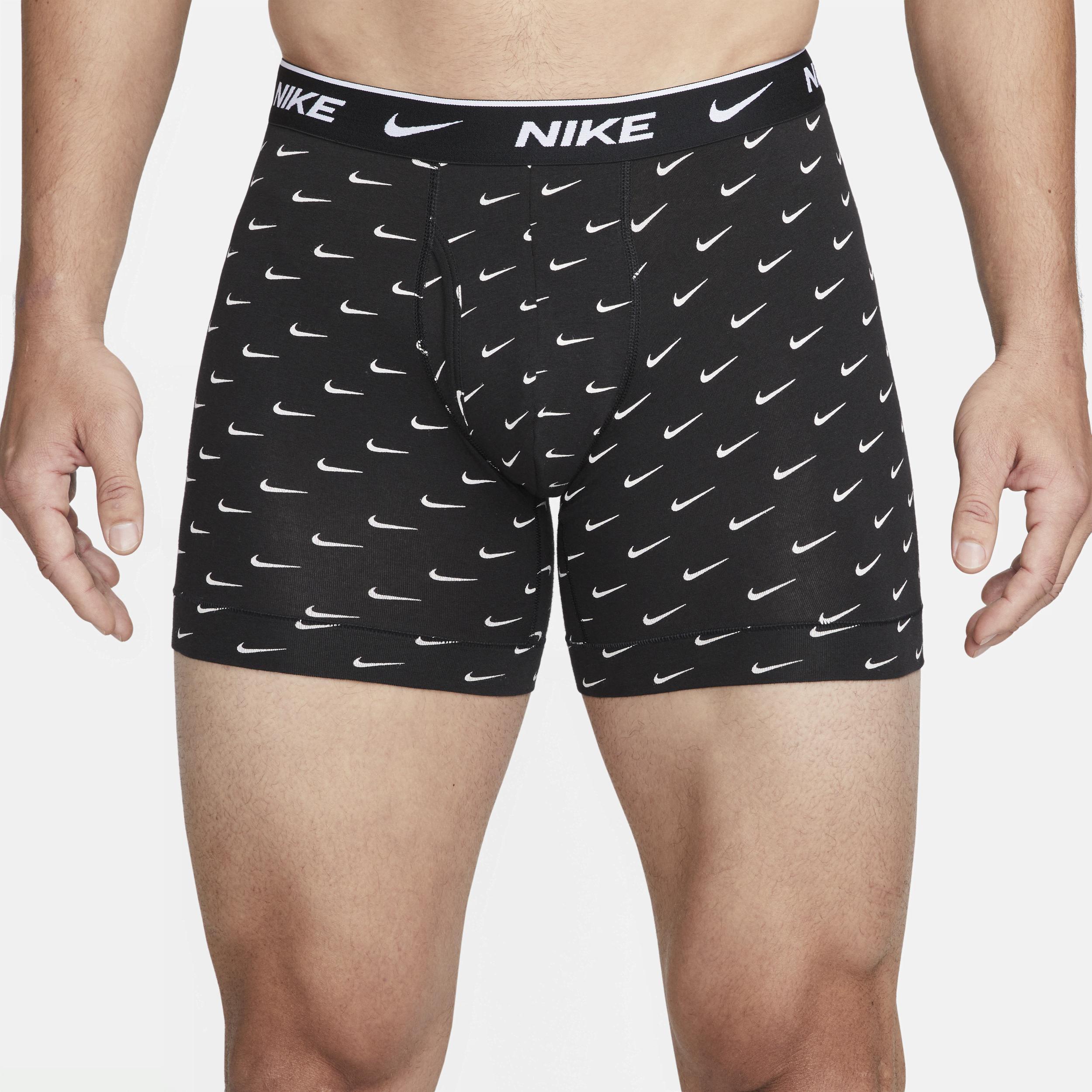 Nike Dri-FIT Essential 3-Pack Stretch Cotton Boxer Briefs Product Image