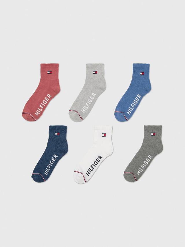 Tommy Hilfiger Men's Quarter Top Sock 6-Pack Product Image