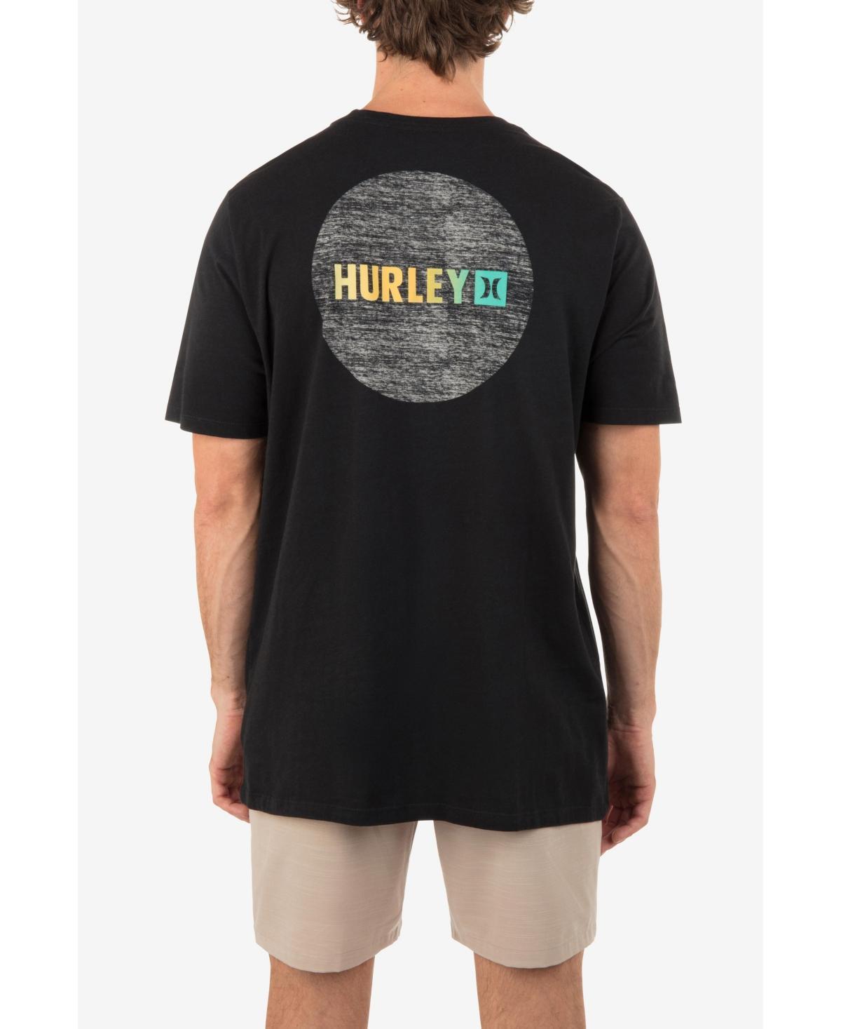 Hurley Mens Everyday Circle Gradient Short Sleeve T-shirt Product Image