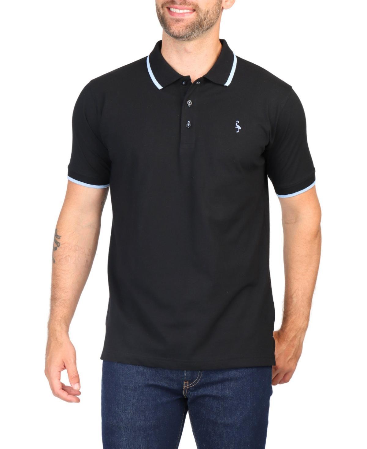 Tailorbyrd Mens Classic Jersey Polo with Contrast Tipping Product Image