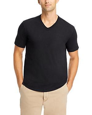 John Varvatos Star USA Slim Fit Slubbed V-Neck T-Shirt Product Image