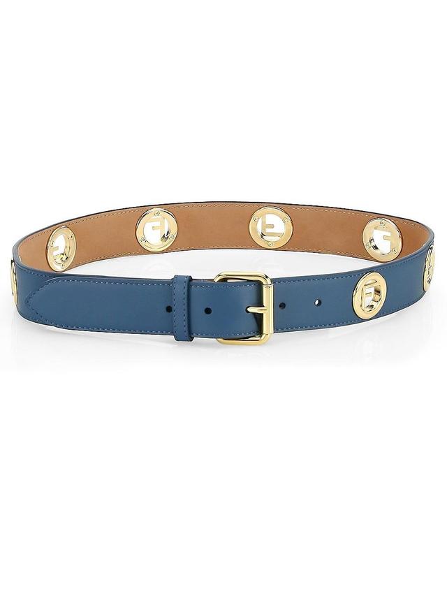 Womens Logo Leather Belt Product Image