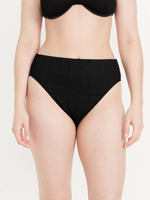 Extra High-Waisted French-Cut Bikini Swim Bottoms Product Image