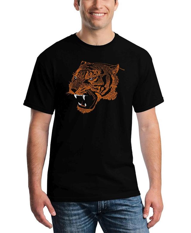 Mens Beast Mode Word Art T-shirt Product Image