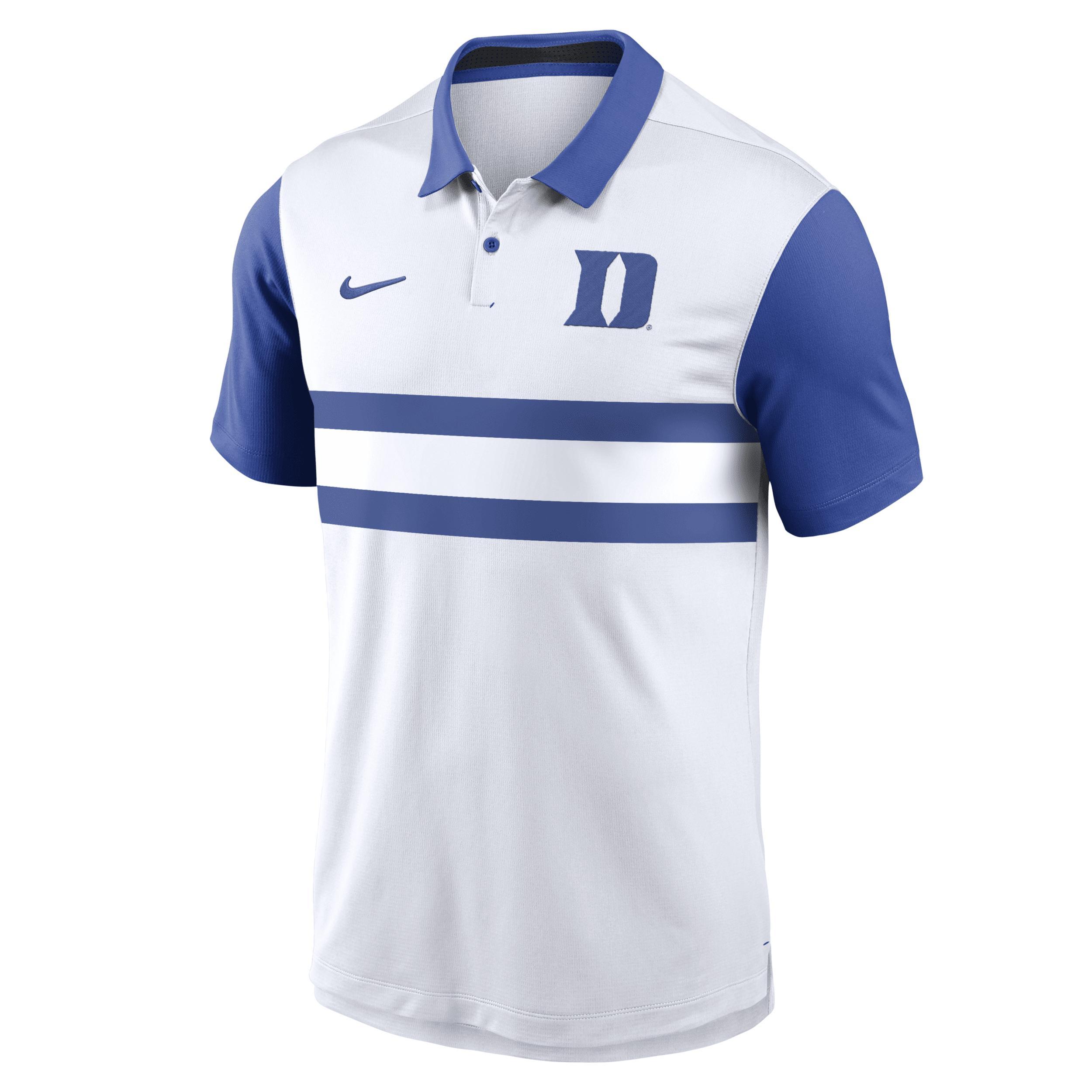 Duke Blue Devils Primetime Campus Vapor Nike Men's Dri-FIT College Polo Product Image