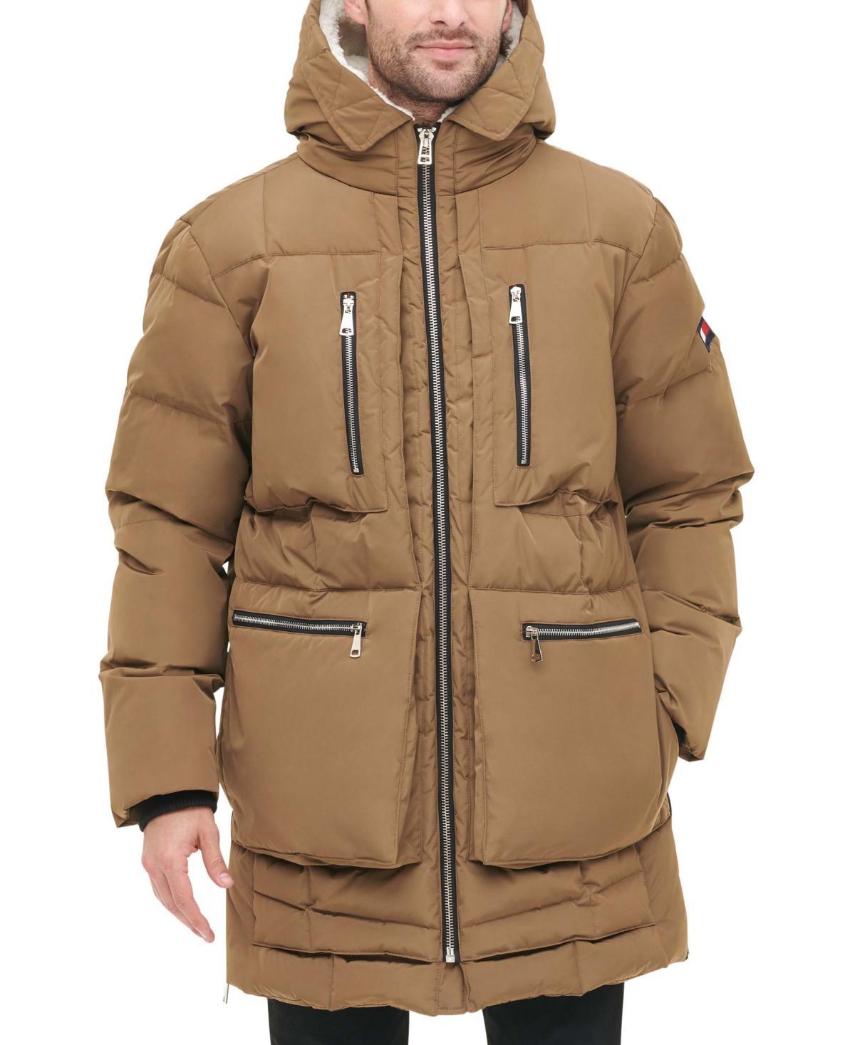 Tommy Hilfiger Mens Hooded Heavyweight Parka Jacket Product Image