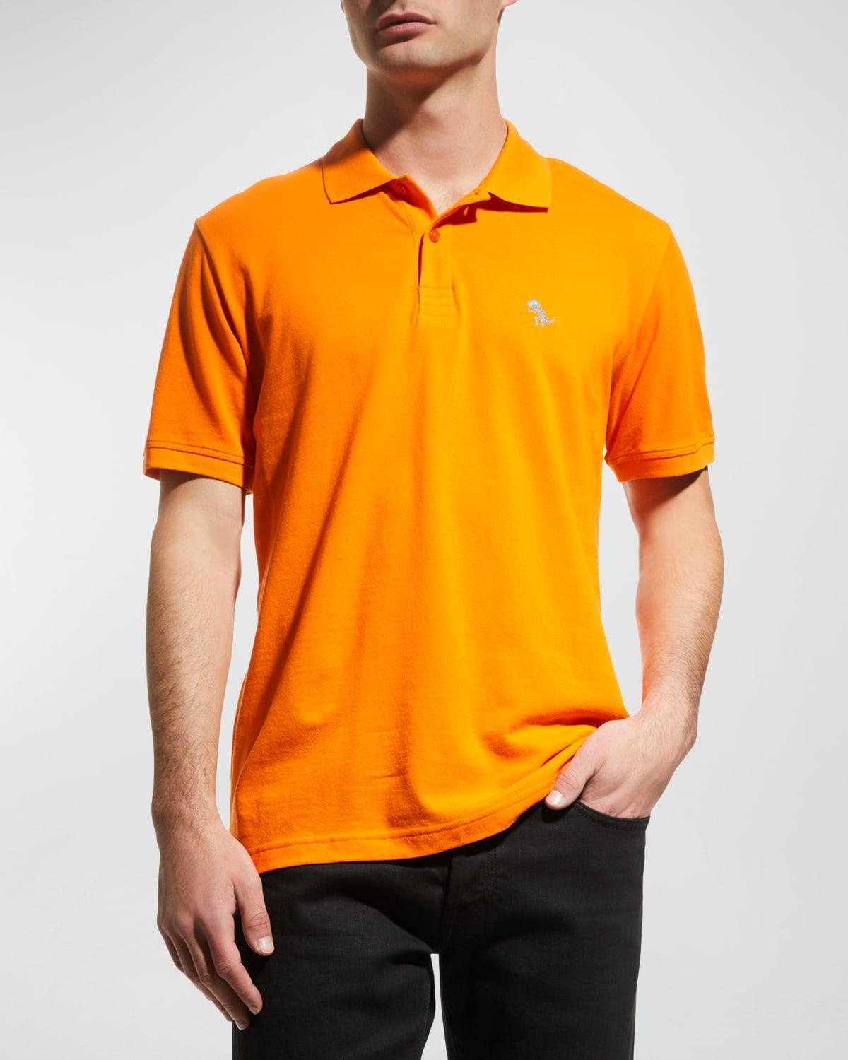 Mens Pima Cotton Knit Polo Shirt Product Image