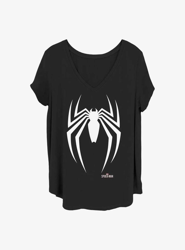 Marvel Spider-Man Spider Icon Girls T-Shirt Plus Size Product Image