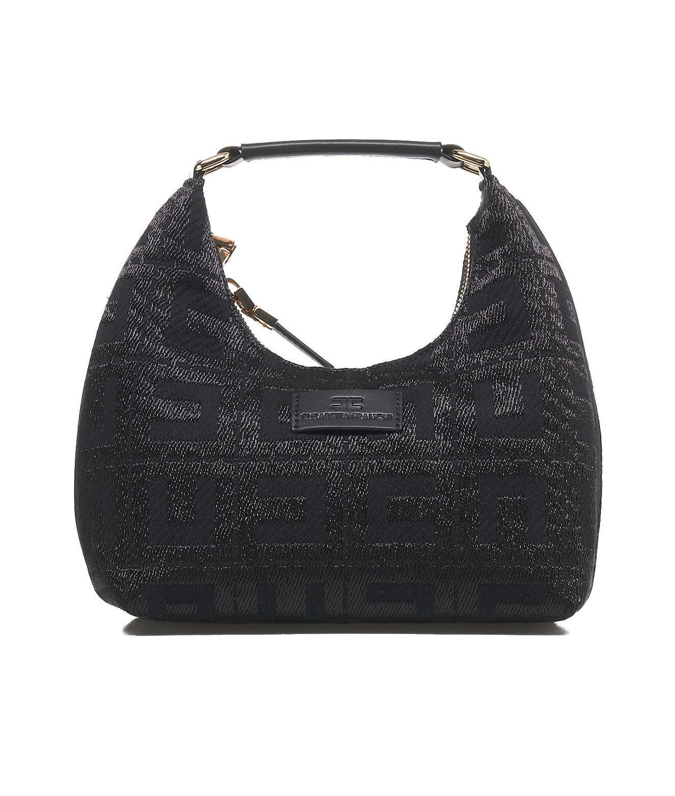 Borsa hobo in jacquard Female Product Image