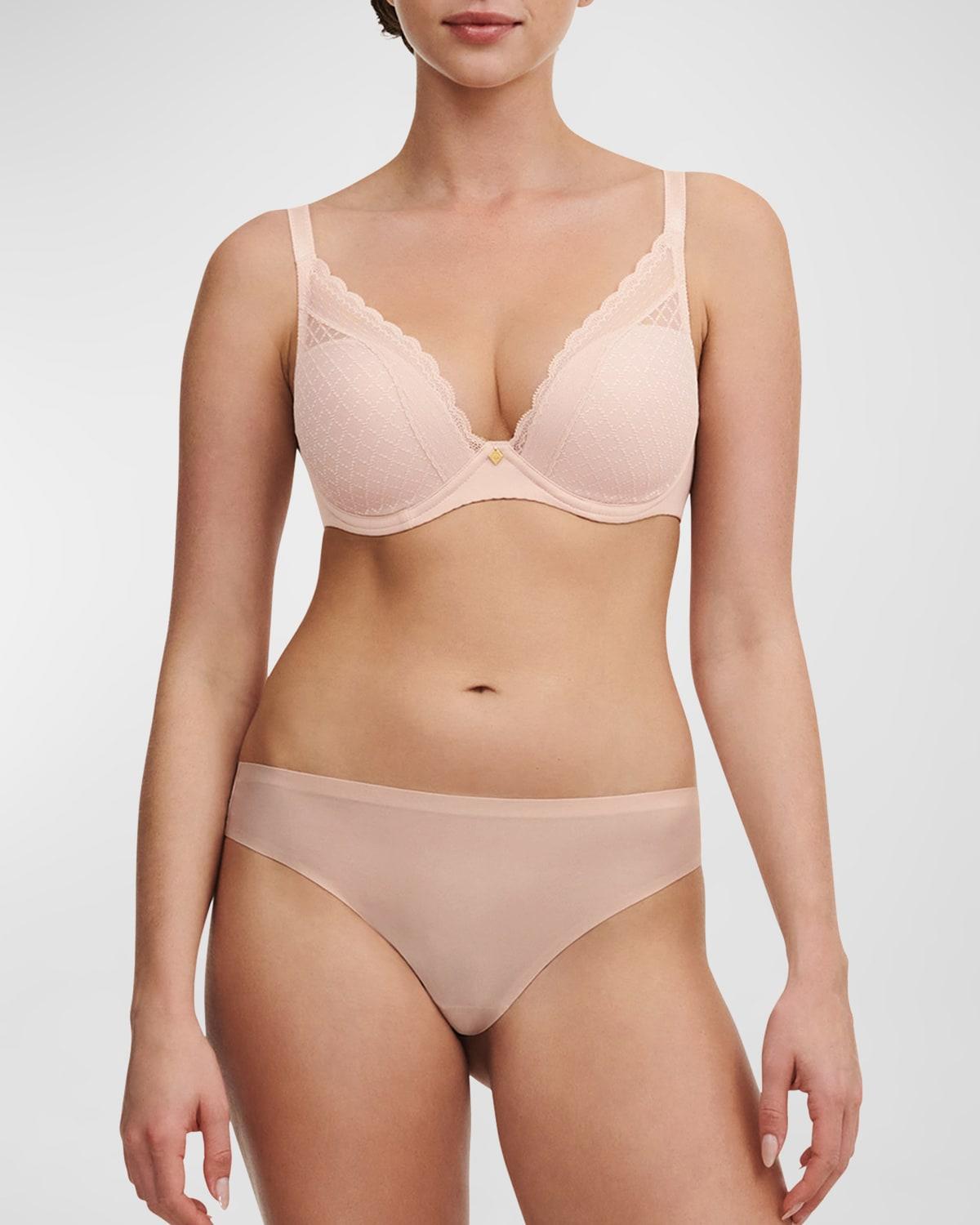 Chantelle Norah Chic Plunge T-Shirt Bra (Rose) Women's Bra Product Image