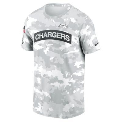 Los Angeles Chargers Salute to Service Edge Arch Men's Nike Dri-FIT NFL T-Shirt Product Image