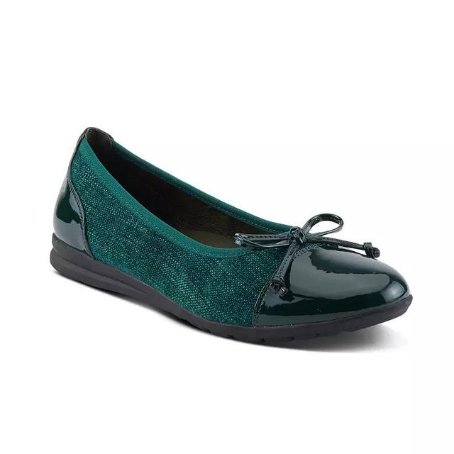 Patrizia Ashlin Womens Ballet Flats Green Green Product Image