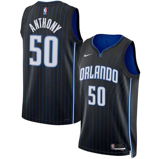 Unisex Nike Cole Anthony Black Orlando Magic Swingman Jersey - Icon Edition, Mens Product Image